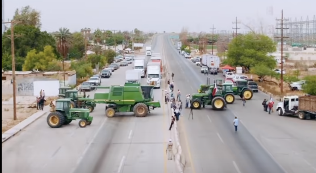 Productores bloquearon la carretera otra vez exigiendo soluciones de fondo